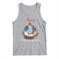 Jesus Santa Christmas Tank Top The Reason For The Season - Wonder Print Shop