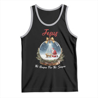 Jesus Santa Christmas Tank Top The Reason For The Season - Wonder Print Shop
