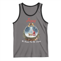 Jesus Santa Christmas Tank Top The Reason For The Season - Wonder Print Shop