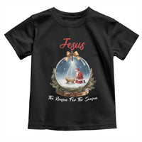 Jesus Santa Christmas Toddler T Shirt The Reason For The Season - Wonder Print Shop