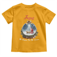 Jesus Santa Christmas Toddler T Shirt The Reason For The Season - Wonder Print Shop