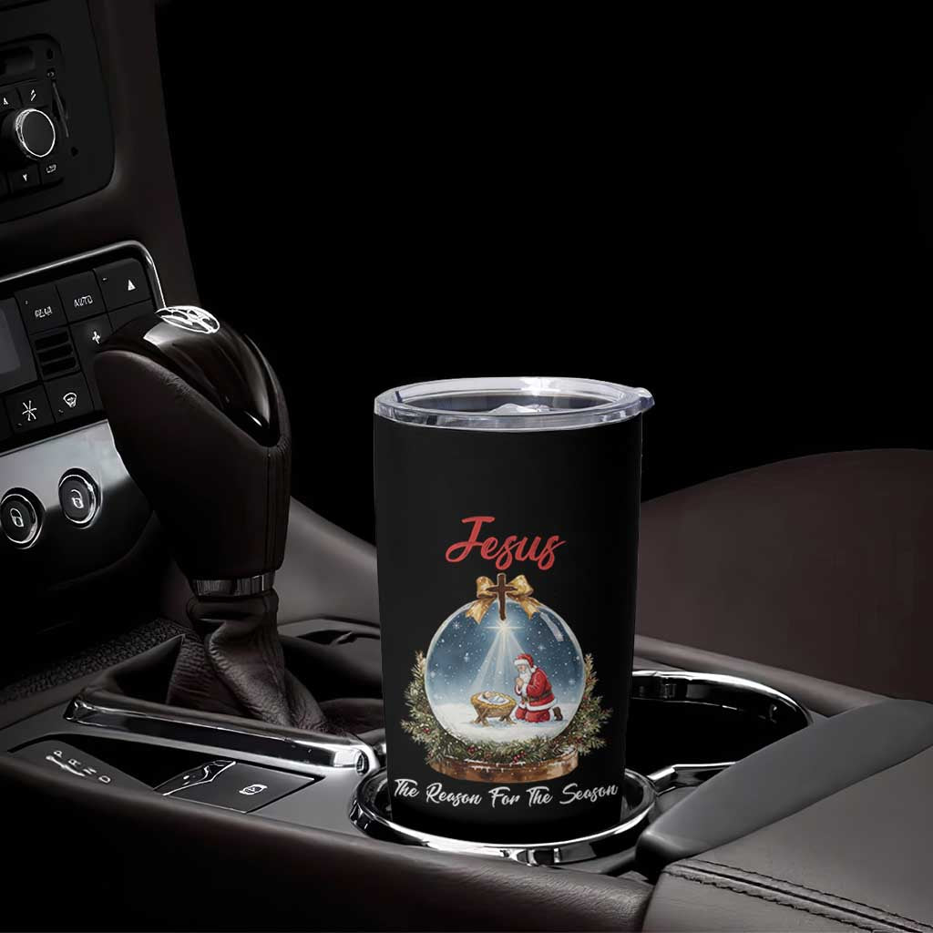 Jesus Santa Christmas Tumbler Cup The Reason For The Season - Wonder Print Shop