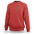 Christian Christmas Sweatshirt Cross Lights Faith - Wonder Print Shop