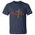 Christian Christmas T Shirt Cross Lights Faith - Wonder Print Shop