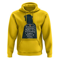 Christian Jesus Hoodie Cross Bible Verse Inspirational Isalah 9:6 - Wonder Print Shop