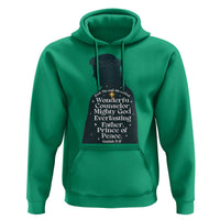 Christian Jesus Hoodie Cross Bible Verse Inspirational Isalah 9:6 - Wonder Print Shop