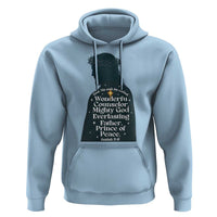 Christian Jesus Hoodie Cross Bible Verse Inspirational Isalah 9:6 - Wonder Print Shop