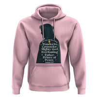 Christian Jesus Hoodie Cross Bible Verse Inspirational Isalah 9:6 - Wonder Print Shop