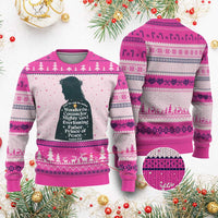 Christian Jesus Ugly Christmas Sweater Cross Bible Verse Inspirational Isalah 9:6 - Wonder Print Shop