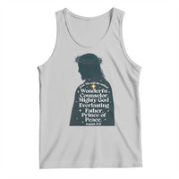 Christian Jesus Tank Top Cross Bible Verse Inspirational Isalah 9:6 - Wonder Print Shop