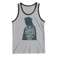 Christian Jesus Tank Top Cross Bible Verse Inspirational Isalah 9:6 - Wonder Print Shop