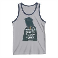 Christian Jesus Tank Top Cross Bible Verse Inspirational Isalah 9:6 - Wonder Print Shop