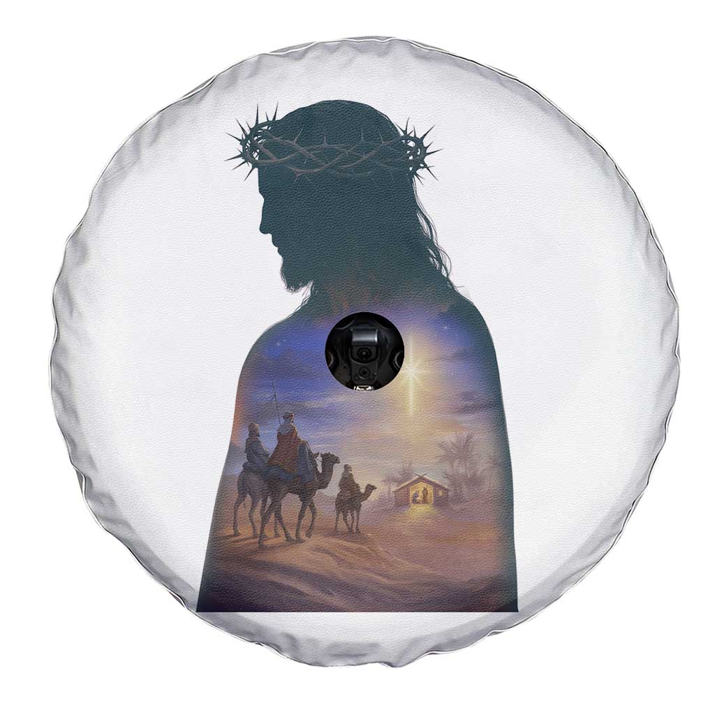 Three Wise Men Nativity Scene Spare Tire Cover Christian Jesus Faith - Wonder Print Shop