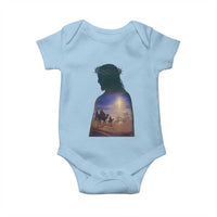 Three Wise Men Nativity Scene Baby Onesie Christian Jesus Faith - Wonder Print Shop