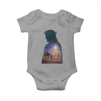 Three Wise Men Nativity Scene Baby Onesie Christian Jesus Faith - Wonder Print Shop
