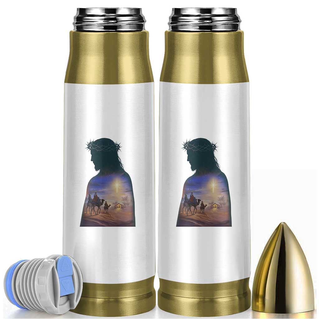 Three Wise Men Nativity Scene Bullet Tumbler Christian Jesus Faith - Wonder Print Shop