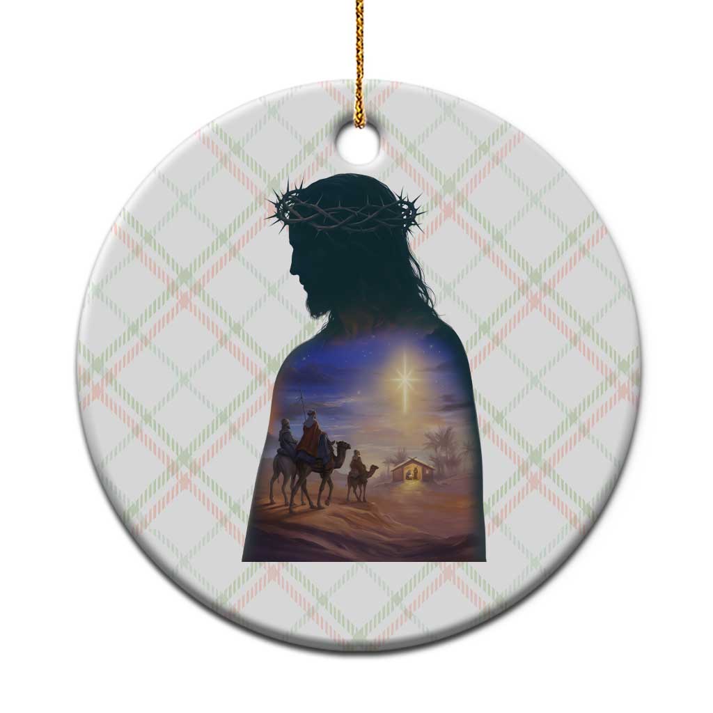 Three Wise Men Nativity Scene Ceramic Ornament Christian Jesus Faith - Wonder Print Shop