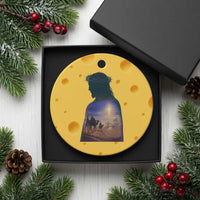 Three Wise Men Nativity Scene Ceramic Ornament Christian Jesus Faith - Wonder Print Shop