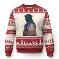 Three Wise Men Nativity Scene Ugly Christmas Sweater Christian Jesus Faith - Wonder Print Shop