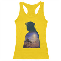 Three Wise Men Nativity Scene Racerback Tank Top Christian Jesus Faith - Wonder Print Shop