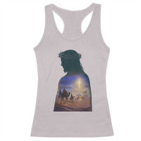 Three Wise Men Nativity Scene Racerback Tank Top Christian Jesus Faith - Wonder Print Shop