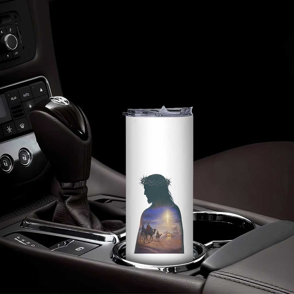 Three Wise Men Nativity Scene Skinny Tumbler Christian Jesus Faith - Wonder Print Shop