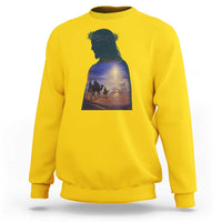 Three Wise Men Nativity Scene Sweatshirt Christian Jesus Faith - Wonder Print Shop