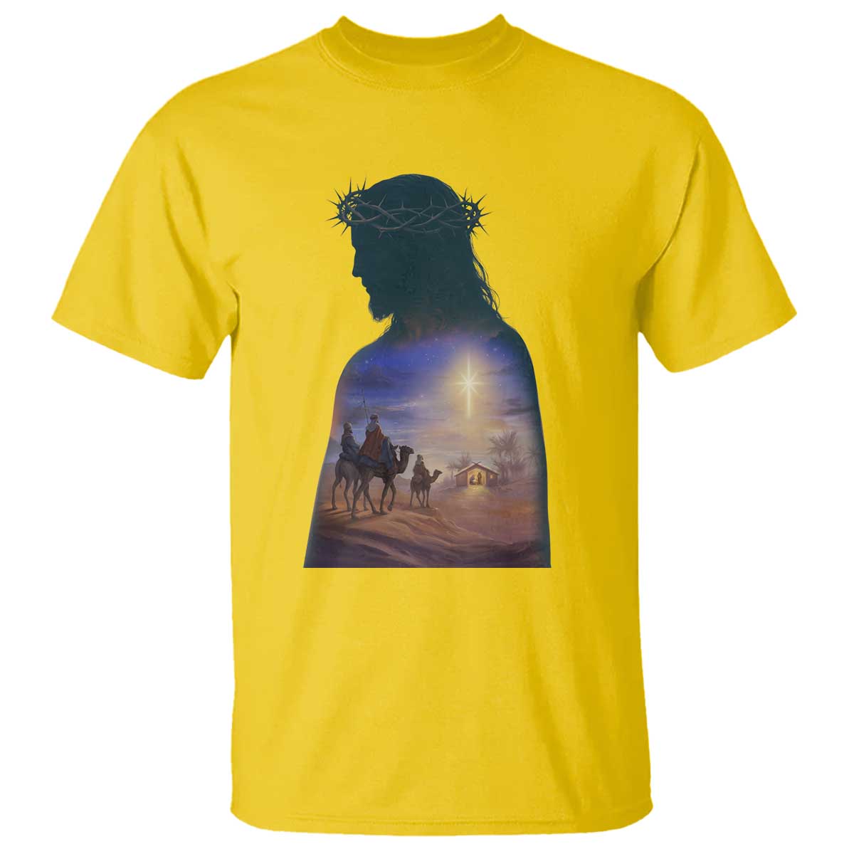 Three Wise Men Nativity Scene T Shirt Christian Jesus Faith - Wonder Print Shop