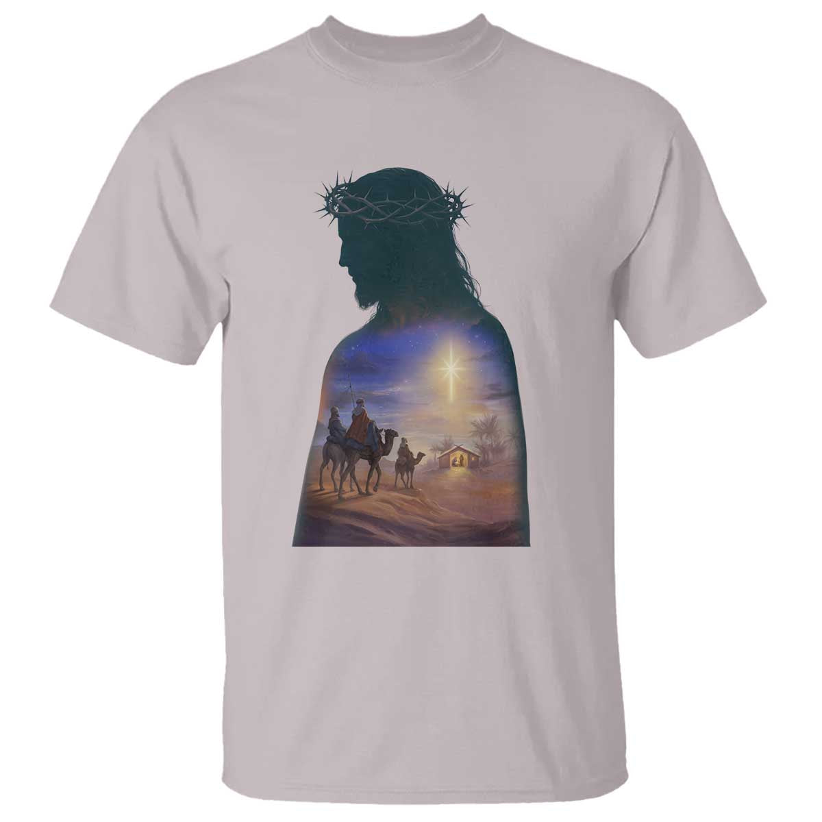 Three Wise Men Nativity Scene T Shirt Christian Jesus Faith - Wonder Print Shop