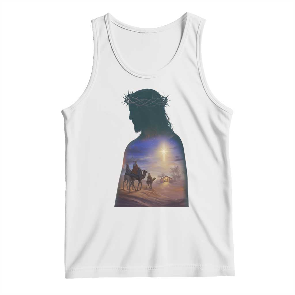 Three Wise Men Nativity Scene Tank Top Christian Jesus Faith - Wonder Print Shop