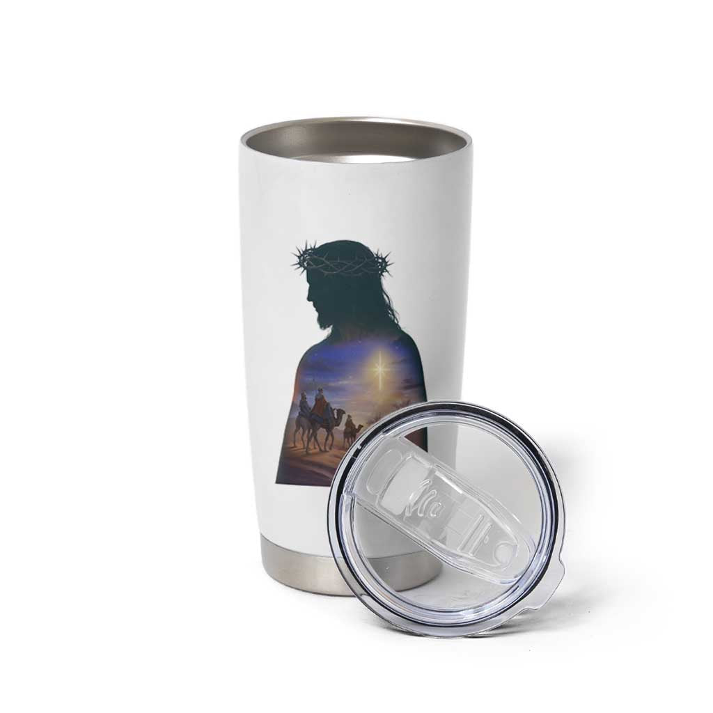 Three Wise Men Nativity Scene Tumbler Cup Christian Jesus Faith - Wonder Print Shop