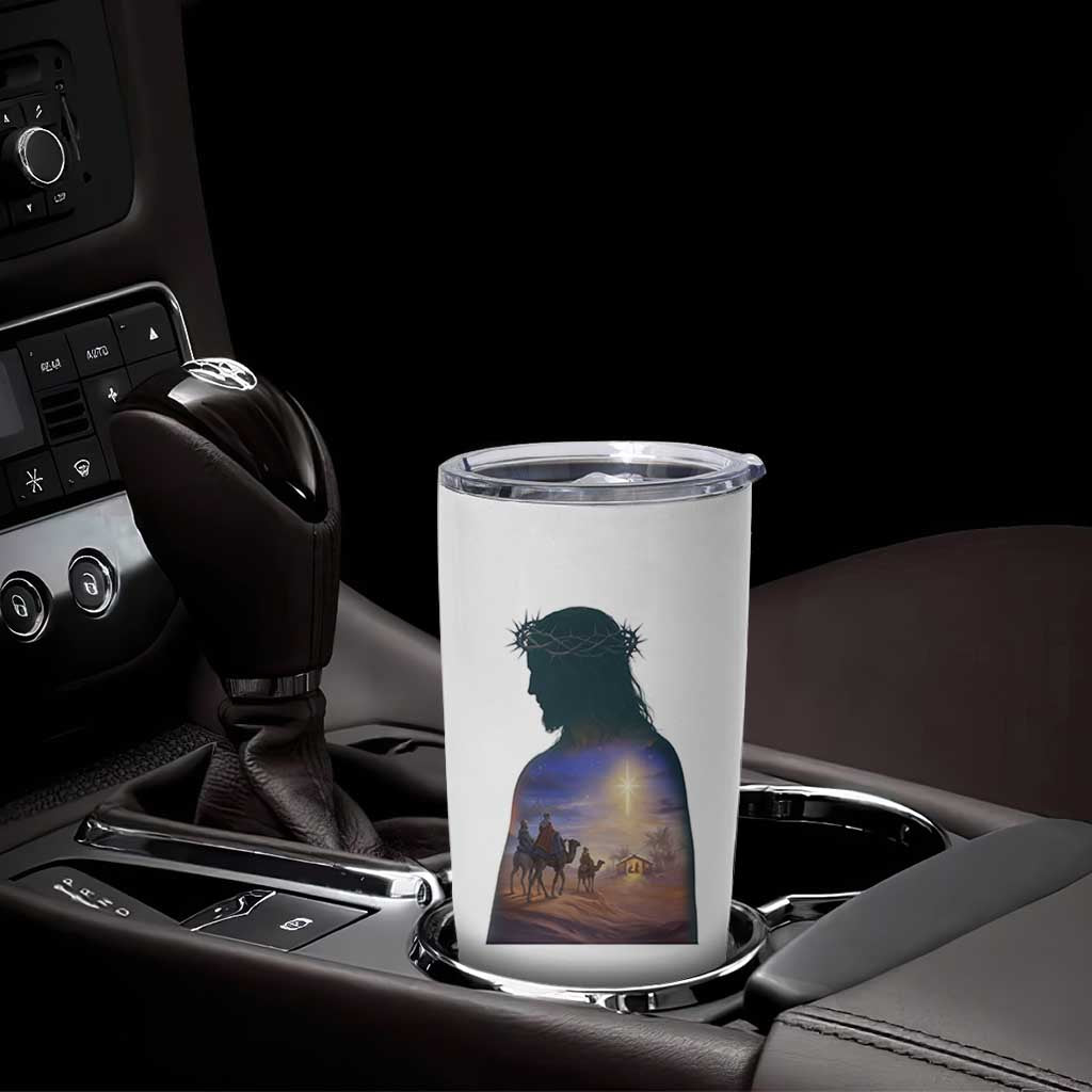 Three Wise Men Nativity Scene Tumbler Cup Christian Jesus Faith - Wonder Print Shop