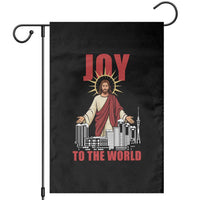 Jesus Christmas Garden Flag Joy To The World Christian - Wonder Print Shop
