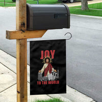 Jesus Christmas Garden Flag Joy To The World Christian - Wonder Print Shop