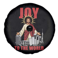 Jesus Christmas Spare Tire Cover Joy To The World Christian - Wonder Print Shop