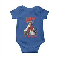 Jesus Christmas Baby Onesie Joy To The World Christian - Wonder Print Shop