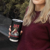 Jesus Christmas Tumbler Cup Joy To The World Christian - Wonder Print Shop