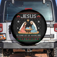 Nativity Scene Christmas Spare Tire Cover Baby Jesus Christian Xmas - Wonder Print Shop