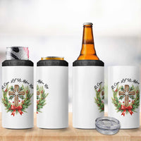 Cross Christmas 4 in 1 Can Cooler Tumbler O Come Let Us Adove Him - Wonder Print Shop