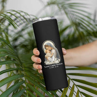 Christian Christmas Skinny Tumbler Love Came Down Luke 2:11 - Wonder Print Shop