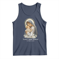 Christian Christmas Tank Top Love Came Down Luke 2:11 - Wonder Print Shop