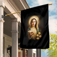 Virgin Mary Maria Garden Flag Catholic Christian Faith - Wonder Print Shop