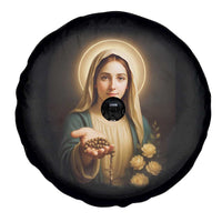 Virgin Mary Maria Spare Tire Cover Catholic Christian Faith - Wonder Print Shop