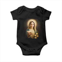 Virgin Mary Maria Baby Onesie Catholic Christian Faith - Wonder Print Shop