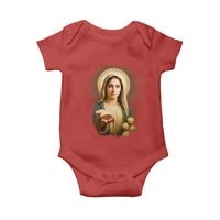 Virgin Mary Maria Baby Onesie Catholic Christian Faith - Wonder Print Shop