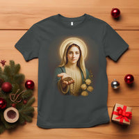 Virgin Mary Maria T Shirt Catholic Christian Faith - Wonder Print Shop