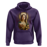 Virgin Mary Maria Hoodie Catholic Christian Faith - Wonder Print Shop