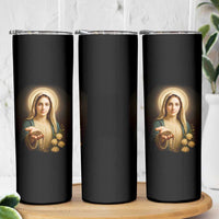 Virgin Mary Maria Skinny Tumbler Catholic Christian Faith - Wonder Print Shop
