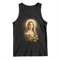 Virgin Mary Maria Tank Top Catholic Christian Faith - Wonder Print Shop