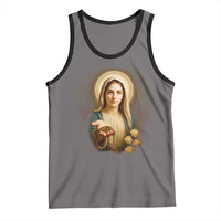 Virgin Mary Maria Tank Top Catholic Christian Faith - Wonder Print Shop